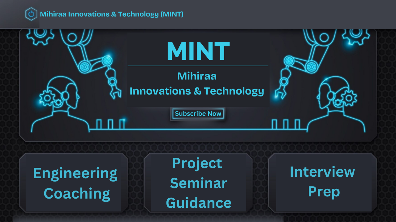 Mihiraa Innovations and Technology (MINT)