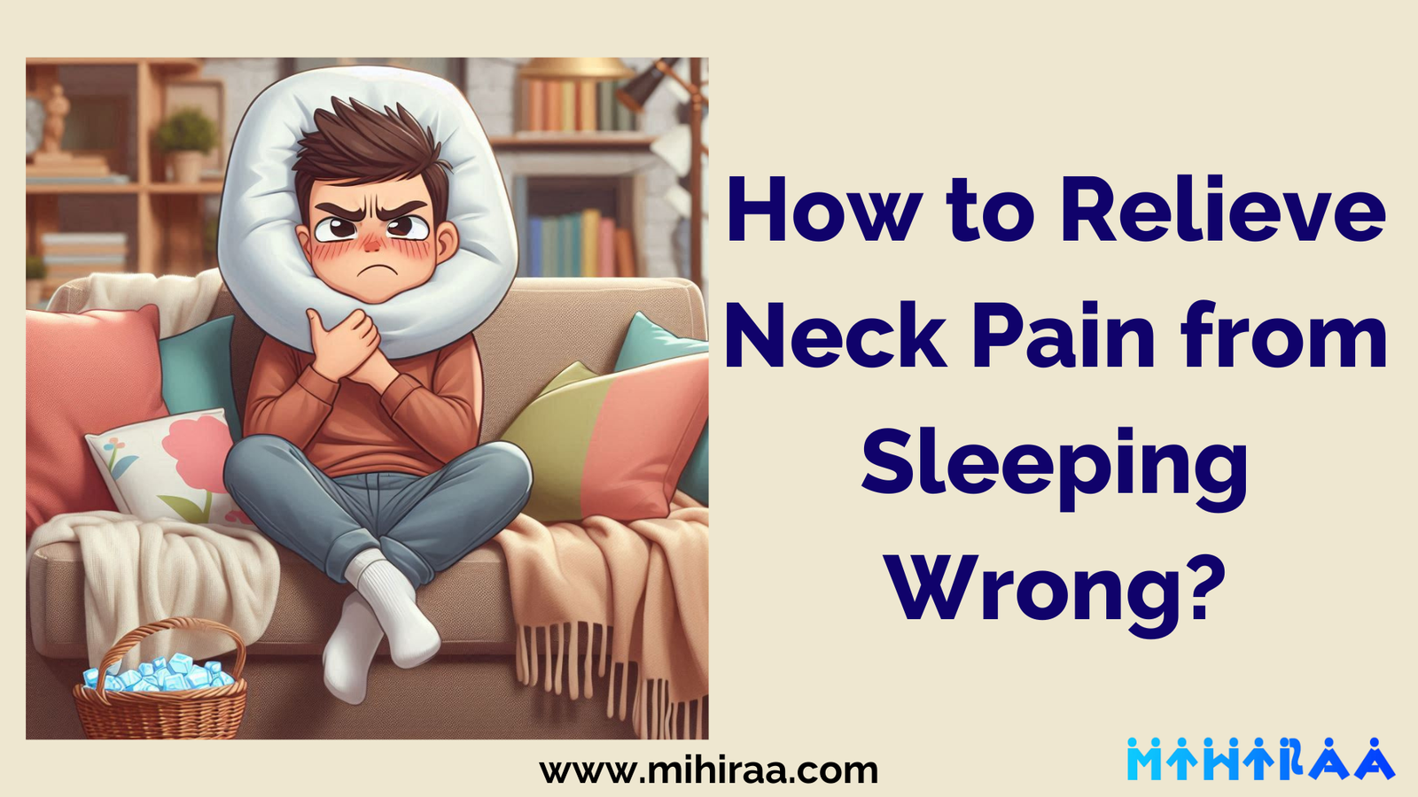 How to Cure Neck Pain Caused by Poor Sleep Posture | Mihiraa